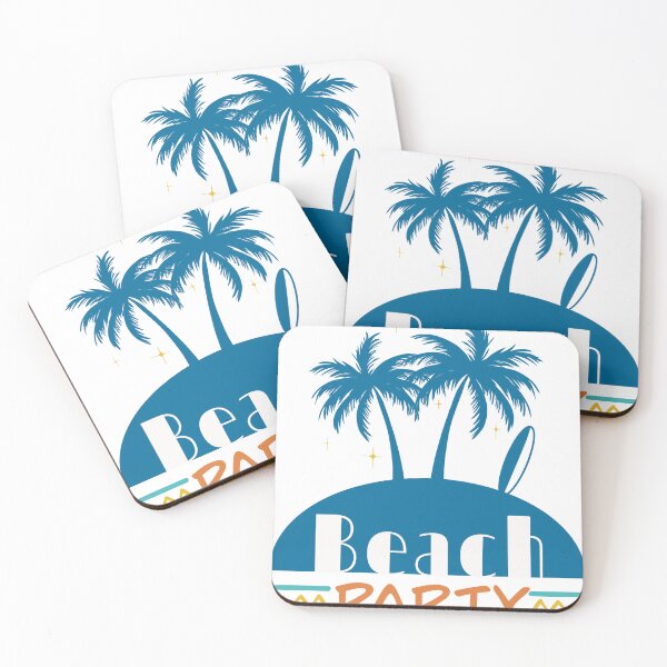 Item preview, beach party - cool logo designed and sold by elodie-cousin.