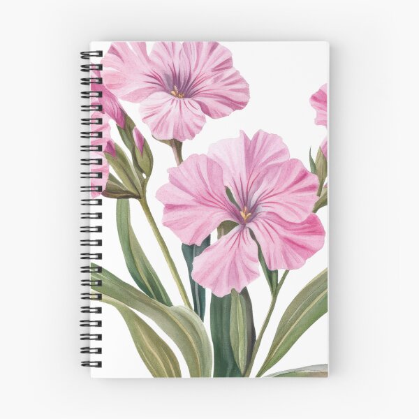 Item preview, Pink Dianthus Botanical Flower Illustration designed and sold by AchaRat.