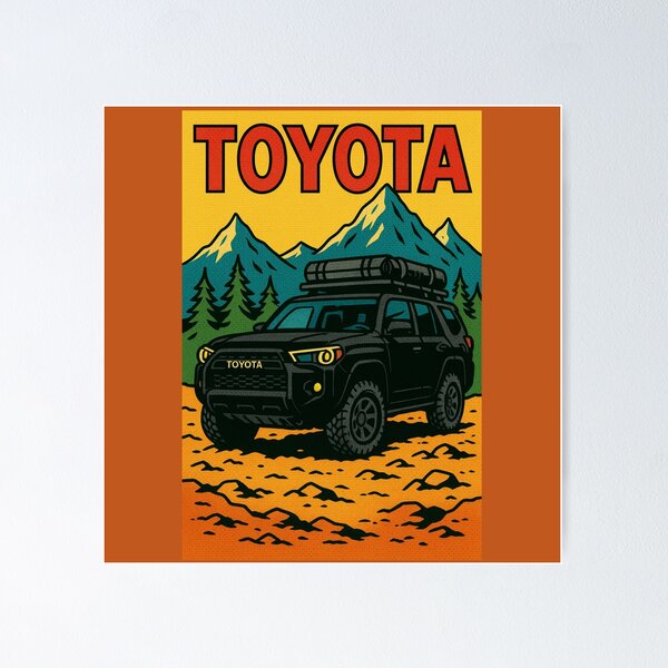 Item preview, Pop art Toyota 4Runner  designed and sold by VANLIFE..