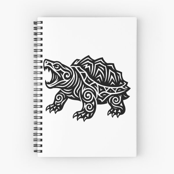 Item preview, Tribal snapping turtle  designed and sold by SpectrumShine.