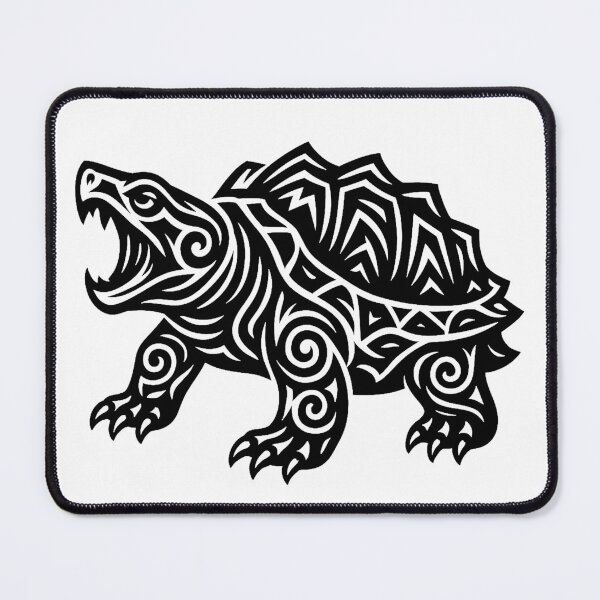 Item preview, Tribal snapping turtle designed and sold by SpectrumShine.