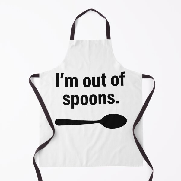 Item preview, I'm out of spoons... designed and sold by AKNinetyDesigns.