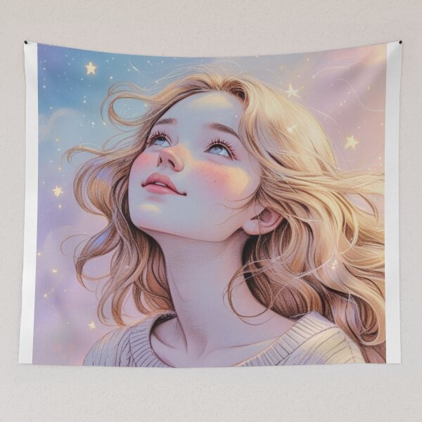 Item preview, Mermaid Hair Dream: Pastel Oceanic Glow designed and sold by Dew's.