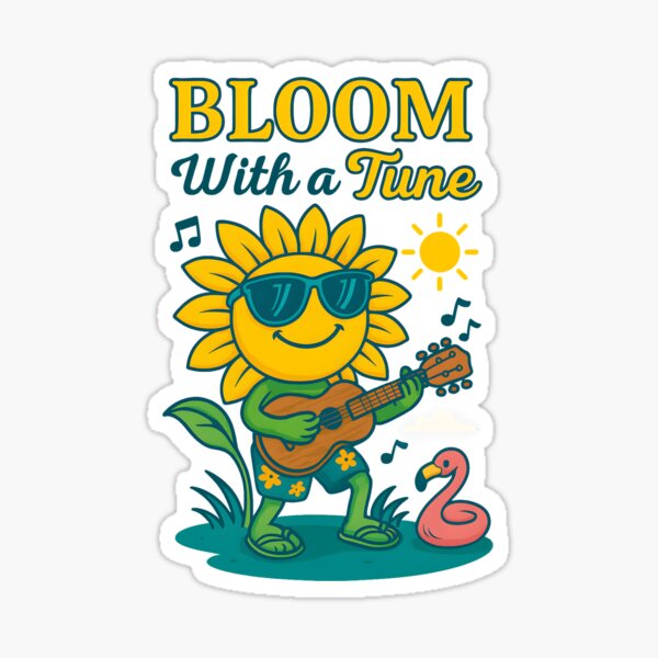 Aperçu de l'œuvre Sunny Strummer – Bloom avec une mélodie créée et vendue par inkNext.