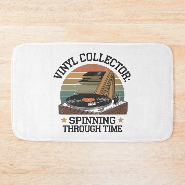 Item preview, Vinyl Collector Spinning Through Time Art designed and sold by HustleBossLady247.