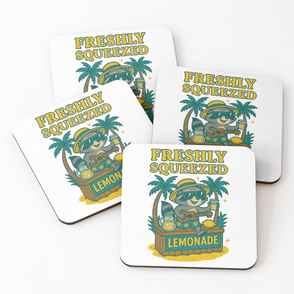 Item preview, Freshly Squeezed – Raccoon Refreshments designed and sold by inkNext.