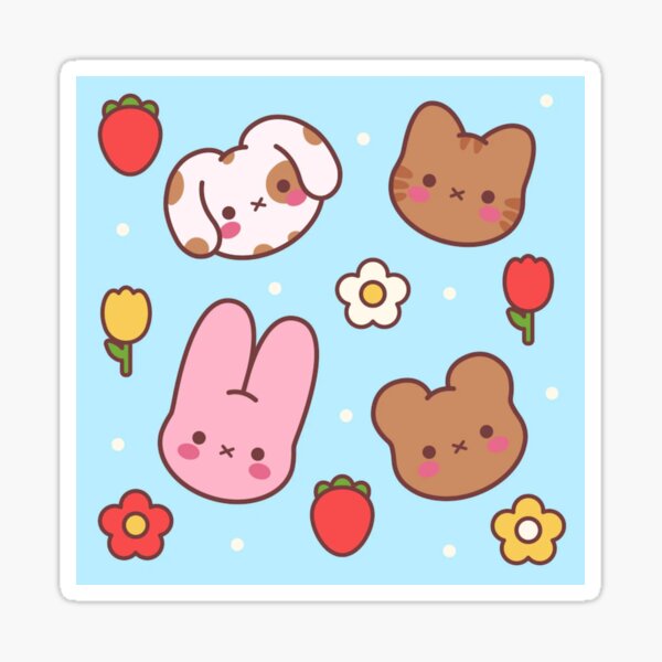 Artikel-Vorschau von Gemütliche Freunde, designt und verkauft von kawaiistudio.