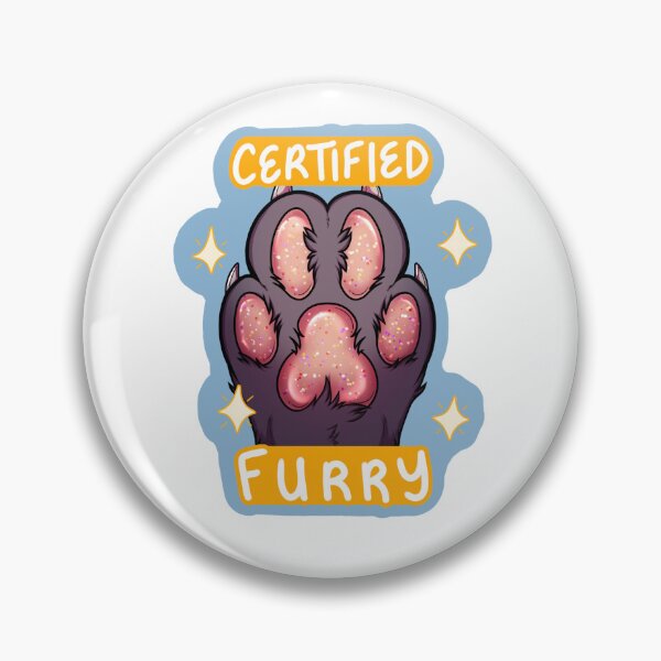 Item preview, Certified Furry - Gray designed and sold by Mawz N Pawz.