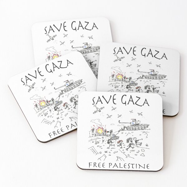 Item preview, Save Gaza – Childlike Drawing for Free Palestine designed and sold by Pulse Creativity Designs.