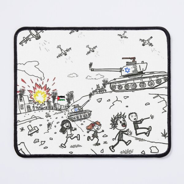 Item preview, Save Gaza – Childlike Drawing for Free Palestine designed and sold by Pulse Creativity Designs.