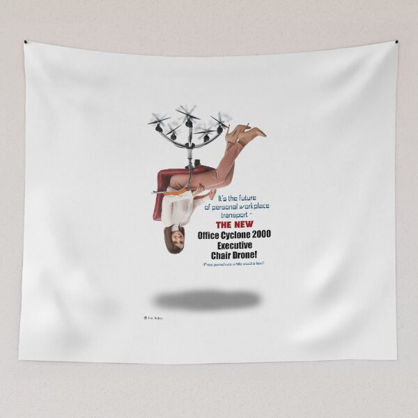 Item preview, Office Drone Parody Advert designed and sold by IanBakerToons.