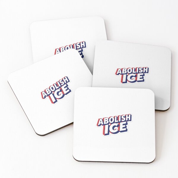 Item preview, Abolish ICE – Bold 3D Protest Sticker designed and sold by Spiking11.