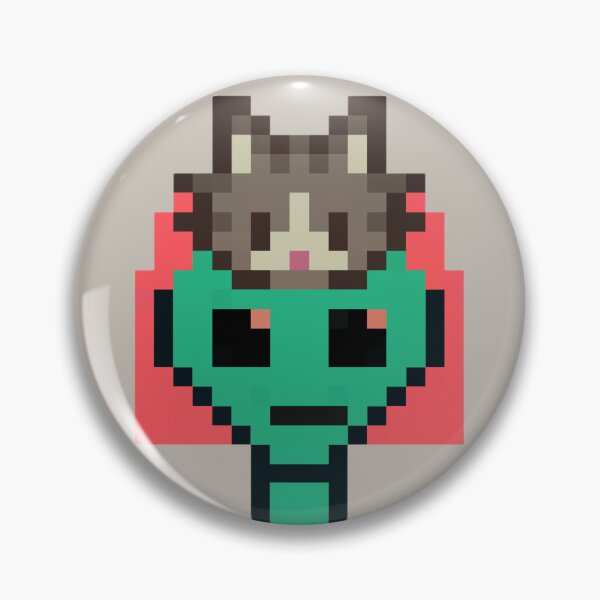 Item preview, 8bit Alien 00017: Kitten & Coral Cutie designed and sold by 8bit Alien.