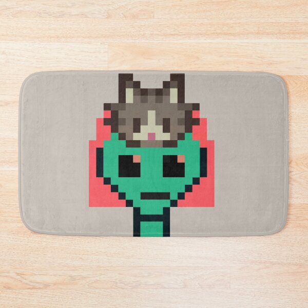 Item preview, 8bit Alien 00017: Kitten & Coral Cutie designed and sold by 8bit Alien.