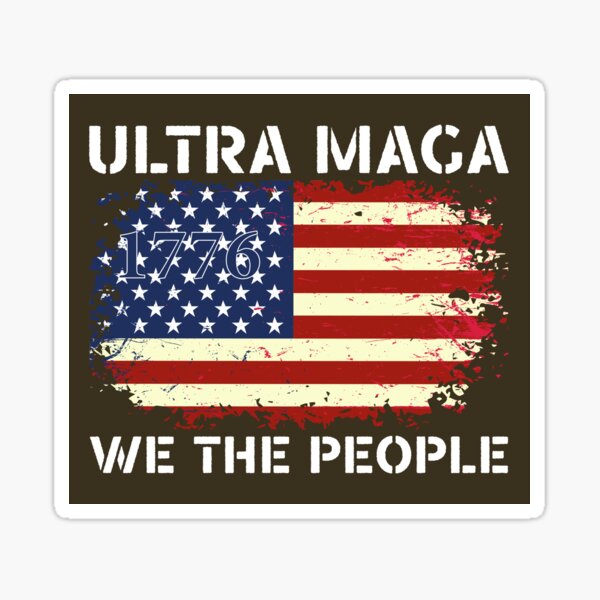 Item preview, Ultra MAGA We The People Patriotic Design designed and sold by rightclick-save.