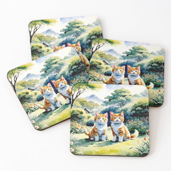 Item preview, Orange Cats designed and sold by Helios Be. Lavsh.