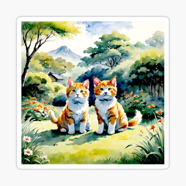 Item preview, Orange Cats designed and sold by Helios Be. Lavsh.