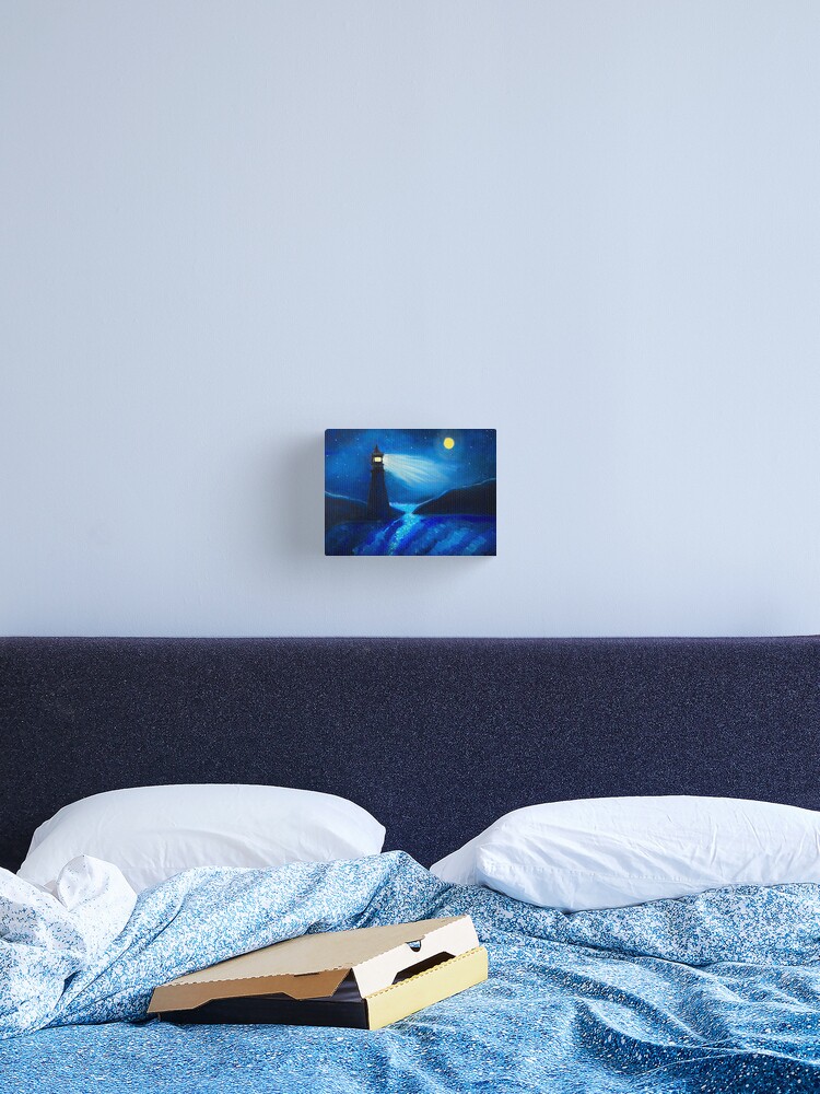 Thumbnail 2 of 3, Canvas Print, The Sea Listens designed and sold by shopcherry.