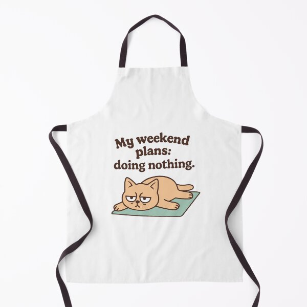 Item preview, My weekend plans: doing nothing designed and sold by FreshArtFusion.