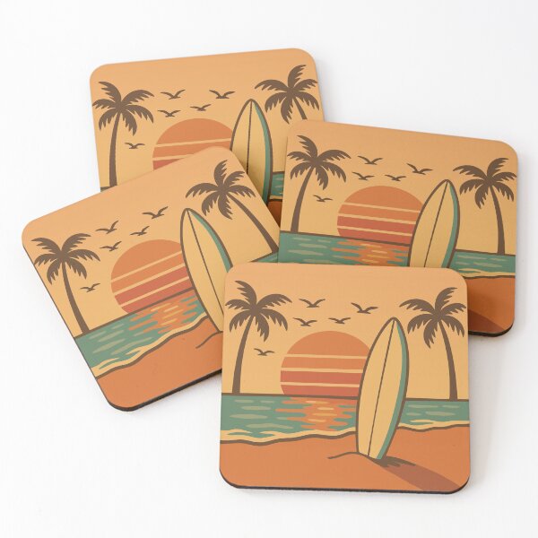 Item preview, Retro Surf Sunset – Protect What You Love designed and sold by Cuckoo Parrot.