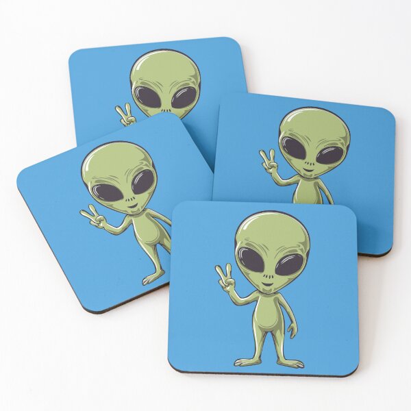 Item preview, Adorable Peaceful Alien for Kids designed and sold by NebulaXion.
