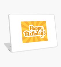 Happy Birthday Laptop Skin