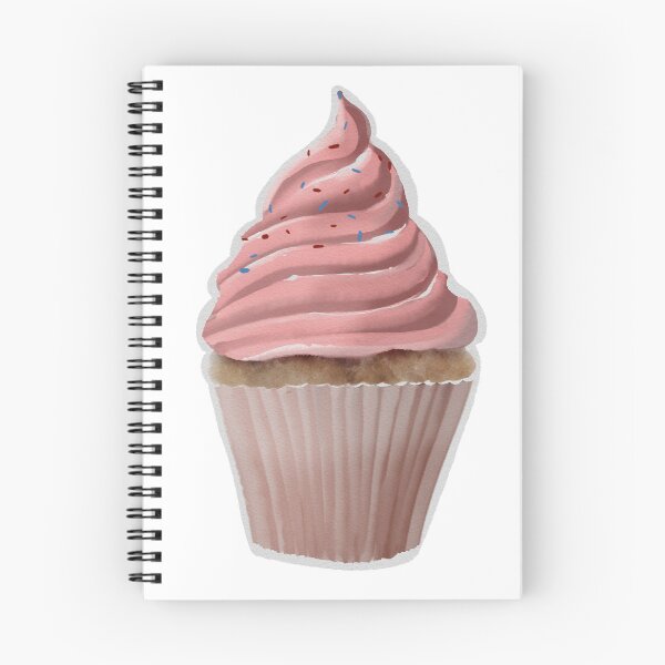 Item preview, Watercolor Cupcake Delight with Pastel Frosting designed and sold by Pragatee.