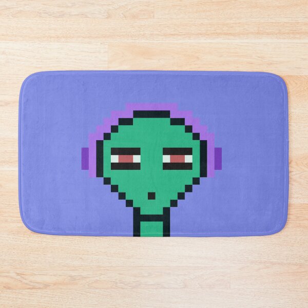 Item preview, 8bit Alien 00011: Headphones & Frog Eyes designed and sold by 8bit Alien.