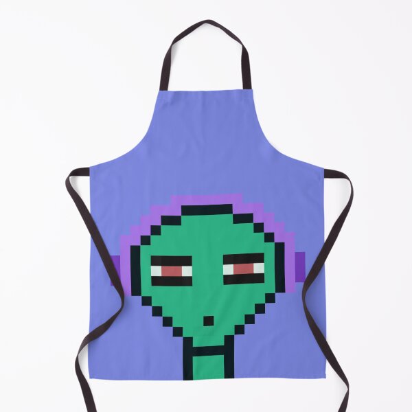Item preview, 8bit Alien 00011: Headphones & Frog Eyes designed and sold by 8bit Alien.