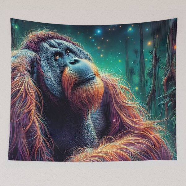Item preview, Orangutan Art #19 | Great Apes Lovers designed and sold by ksgraphics222.