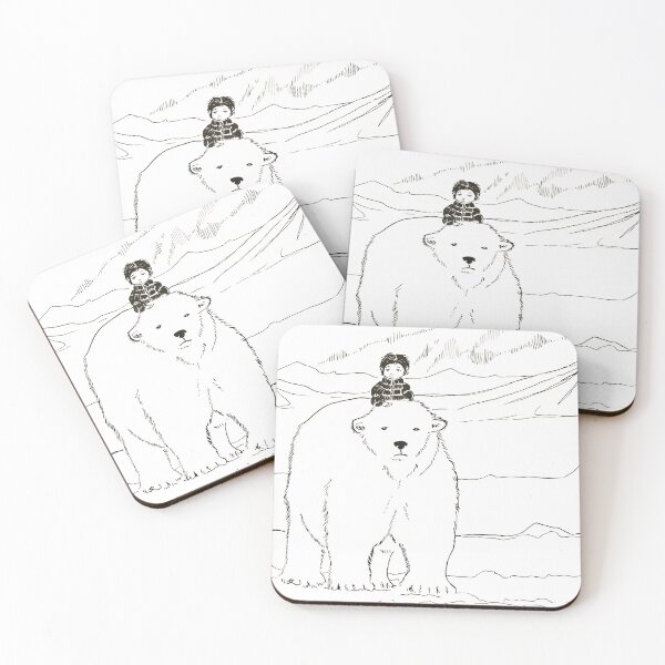 Item preview, Boy and Polar Bear designed and sold by Sarahlovellart.