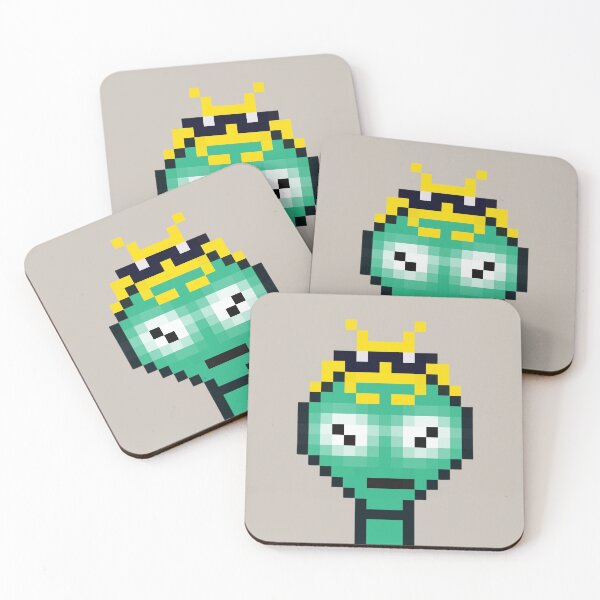 Item preview, 8bit Alien 00002: Glow-Up Guardian designed and sold by 8bit Alien.