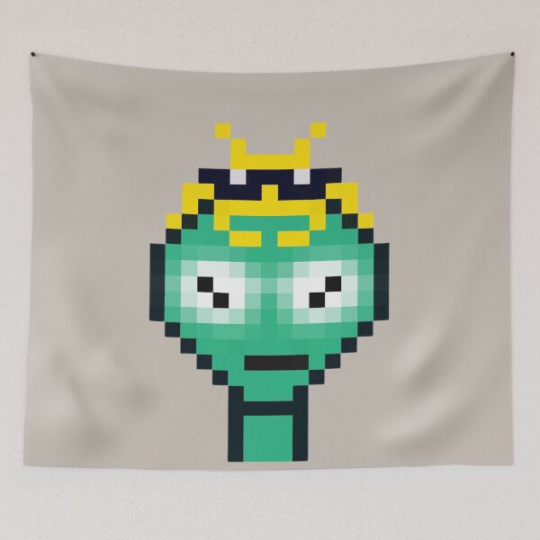Item preview, 8bit Alien 00002: Glow-Up Guardian designed and sold by 8bit Alien.