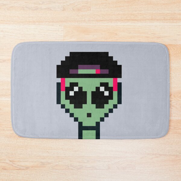 Item preview, 8bit Alien 00015: Diamond Eyes & Purple Vibes designed and sold by 8bit Alien.