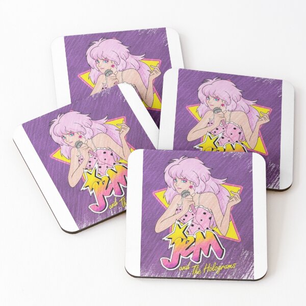Item preview, Jerrica Benton JEM Truly Outrageous Purple - Fan Sketch Art designed and sold by ShopFanGirl.