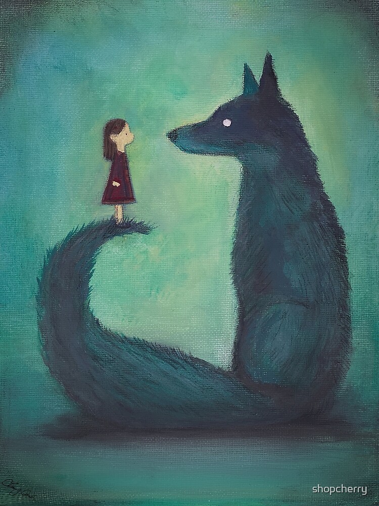 Thumbnail 3 of 3, Art Print, They Were Both Waiting for the Other to Blink designed and sold by shopcherry.