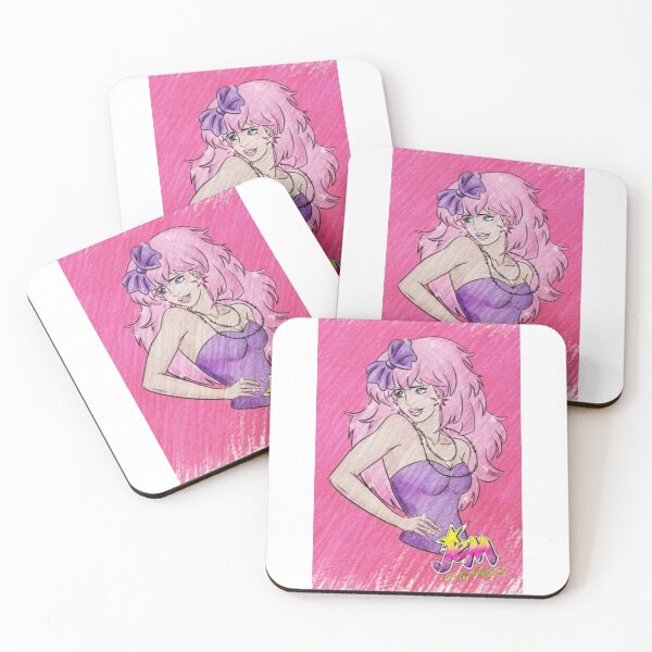 Item preview, Jerrica Benton JEM Truly Outrageous Pink - Fan Sketch Art designed and sold by ShopFanGirl.