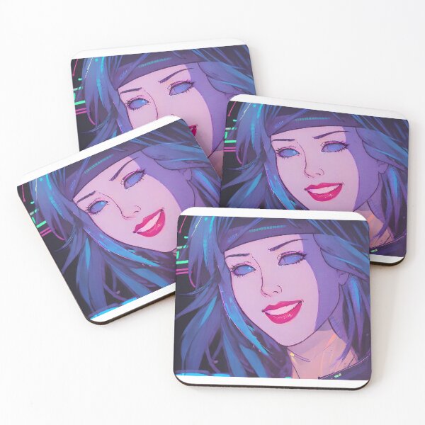 Item preview, JEM It's Showtime Synergy - Fan Cyberpunk Art designed and sold by ShopFanGirl.