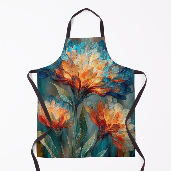 Item preview, Radiant Hydrangea Bloom, Abstract Fantasy Floral Art designed and sold by MargaretWiktor.