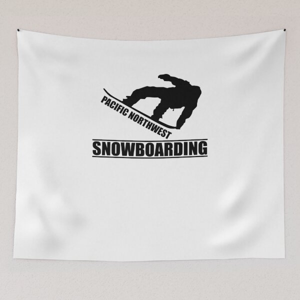 Item preview, Pacific Northwest Snowboarding designed and sold by TeeTimeGuys.