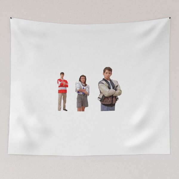 Item preview, Ferris Bueller Art Gallery Scene Tribute designed and sold by IanBakerToons.