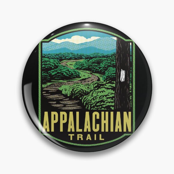 Item preview, Appalachian Trail Retro Hiking Art designed and sold by HalpinDesign.