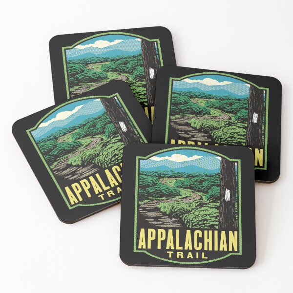 Item preview, Appalachian Trail Retro Hiking Art designed and sold by HalpinDesign.
