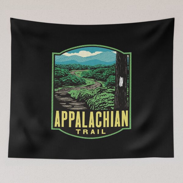 Item preview, Appalachian Trail Retro Hiking Art designed and sold by HalpinDesign.