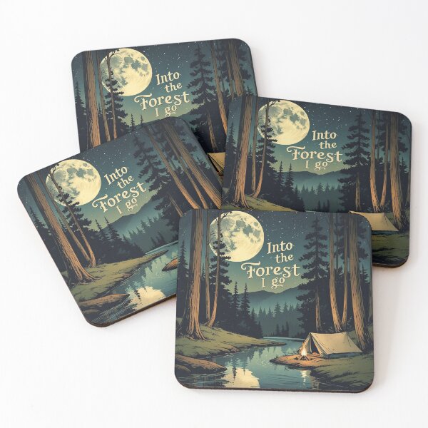 Item preview, Into the Forest I go, to lose my mind and find my soul designed and sold by Nature's Palette.