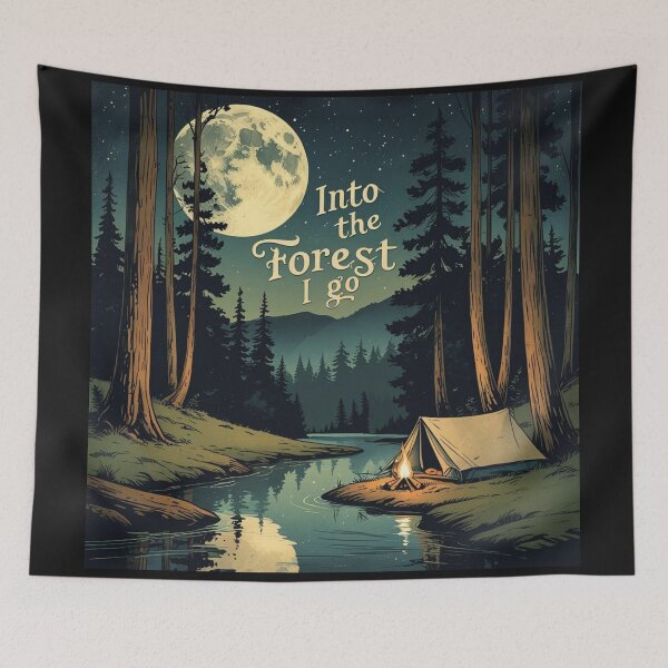 Item preview, Into the Forest I go, to lose my mind and find my soul designed and sold by Nature's Palette.