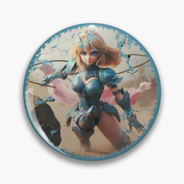 Item preview, Lady in Blue Armor designed and sold by Lahila Designs.