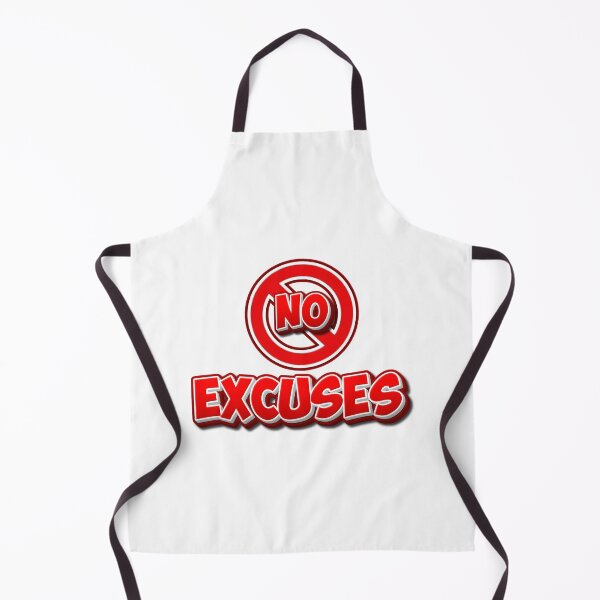 Item preview, No Excuses – Red Circle Bold Gym Motivation Design designed and sold by GRITMOOD.