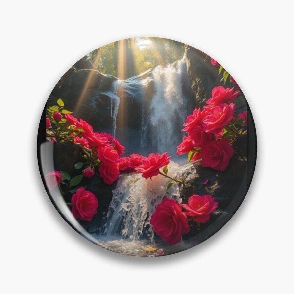 Item preview, forest and flowers red designed and sold by Storevippink90.