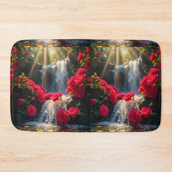 Item preview, forest and flowers red designed and sold by Storevippink90.